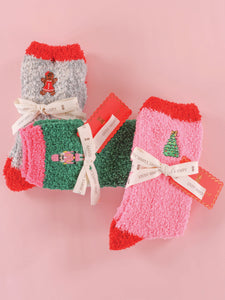 Soft & Cozy Heart Socks