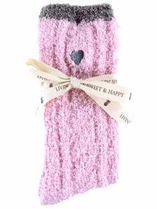 Soft & Cozy Heart Socks