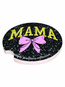 Mama Bow Car Coaster