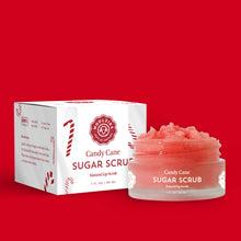 Load image into Gallery viewer, Holiday Candy Cane Sugar Scrub
