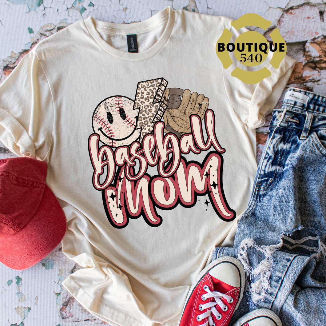 Baseball Mom Retro