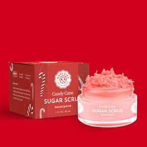 Holiday Candy Cane Sugar Scrub