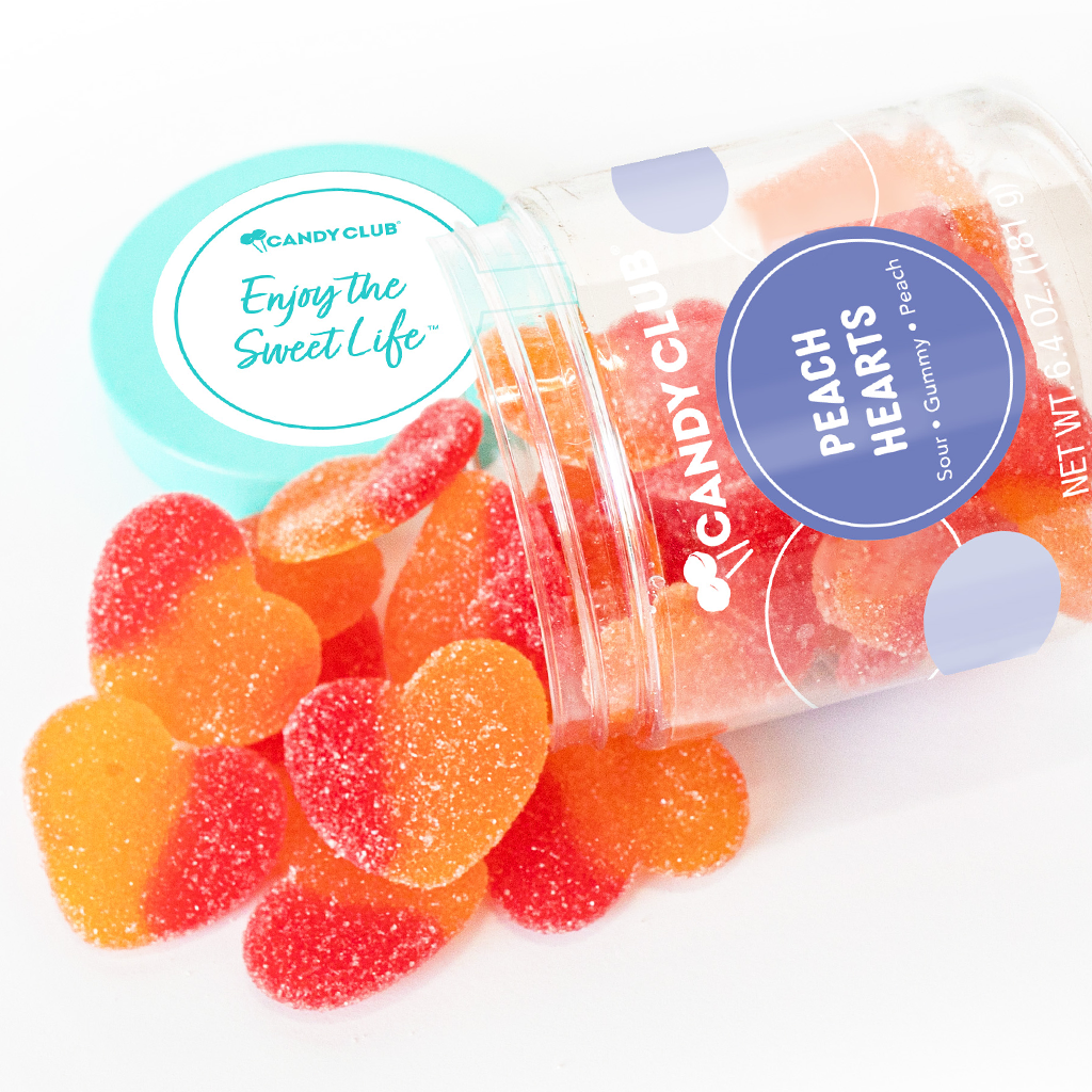 Peach Heart Gummies