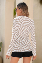 Load image into Gallery viewer, Checkmate Chic Mesh Top
