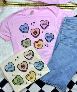 Everything I Love Personalized Graphic Tee