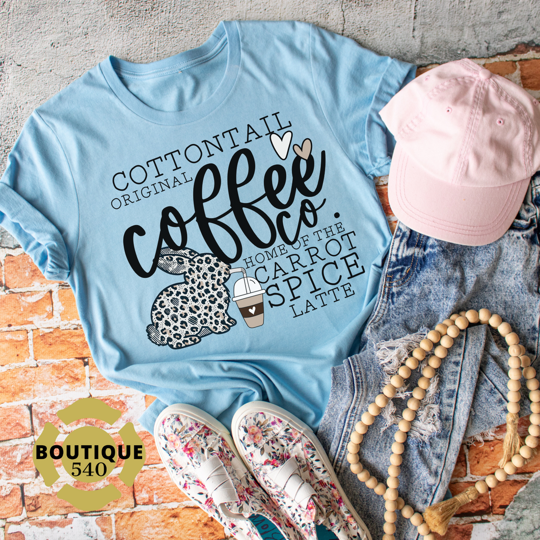 Cottontail Coffee Co. Graphic Tee