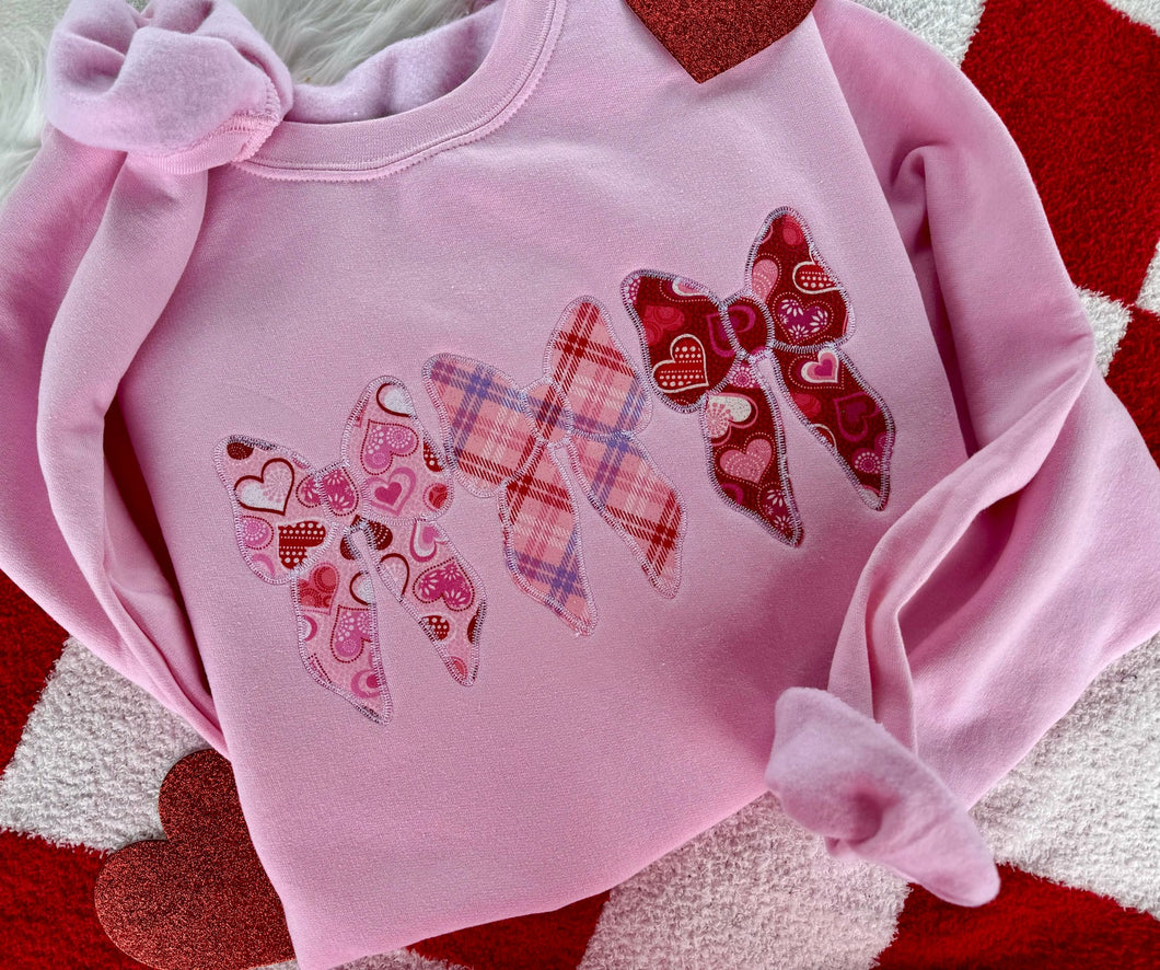 Heartfelt Bows Crewneck