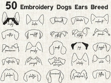 Load image into Gallery viewer, Dog Silhouette Embroidery
