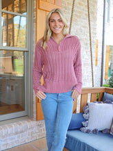 Load image into Gallery viewer, SS Jillyan Zip Sweater
