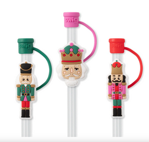 Nutcracker Straw Topper Set