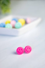 Load image into Gallery viewer, Mini Smiley Face Studs: Mint
