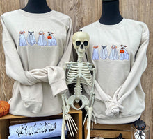 Load image into Gallery viewer, Embroidered Spooky Dogs Crewneck
