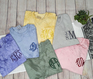 Comfort Colors ColorBlast Monogram Tee